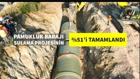 TARSUS PAMUKLUK BARAJI TAMAMLANDIĞINDA ÇİFTÇİLER VERİMLİ ÜRÜN YETİŞTİREBİLECEK