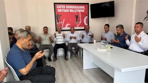 Milliyetçi Hareket Partisi Çamlıyayla ilçe Teşkilatı Bayramlaştı