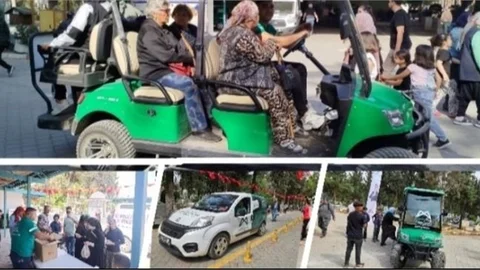 BÜYÜKŞEHİR, KABİR ZİYARETİNE GELEN VATANDAŞLARA BİR ÇOK HİZMET SUNDU