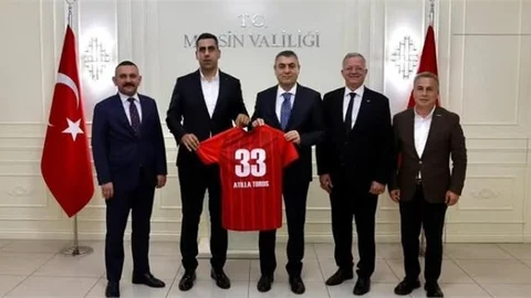 MERSİN İDMANYURDU YÖNETİMİ'NDEN VALİ TOROS'A ZİYARET