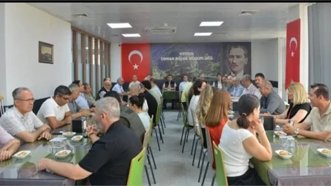 Mersin Bölge Müdürlüğünde Bayramlaşma