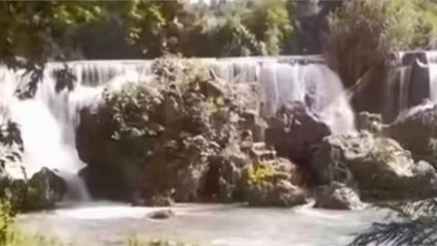 Tarsus Şelalesi’nde Özlenen Tablo Geri Döndü... Şelale Gürül, Gürül Akıyor