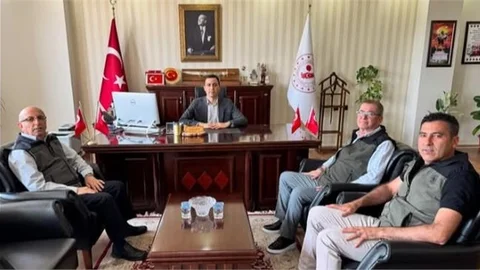 KAYMAKAM AVCI'YA ORMANCILARDAN ZİYARET