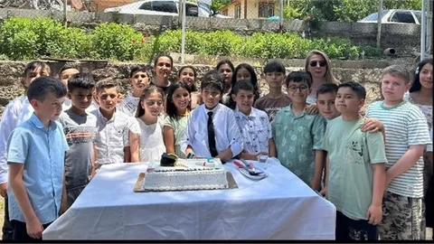 Çamlıyayla Atatürk İlkokulu’nda Mezuniyet Coşkusu