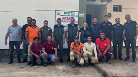 MÜDÜR ATAŞ’TAN, ATEŞ SAVAŞÇILARINA ZİYARET