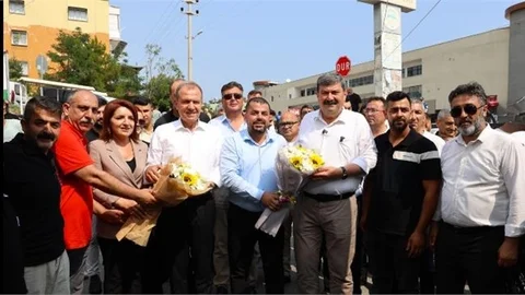 BAŞKAN YILDIZ VE BAŞKAN SEÇER’DEN GÜNEYKENT SEMT PAZARINA ZİYARET