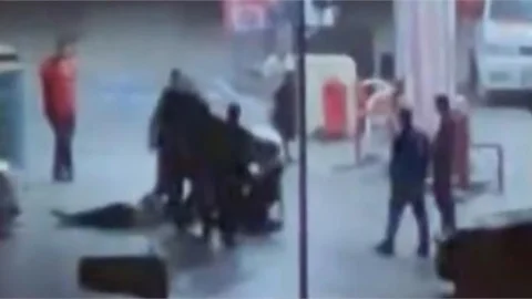 TOROSLARDA KOVALAMACA AKARYAKIT İSTASYONUNDA SONA ERDİ