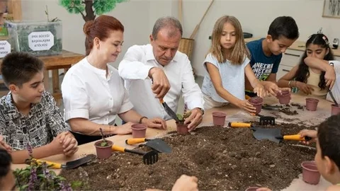 SEÇER AİLESİ ‘MEZİTLİ ÇOCUK KAMPÜSÜ’NÜ ZİYARET ETTİ