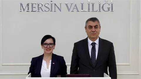 VALİ TOROS, AVUSTURYA TÜRKİYE BÜYÜKELÇİSİ GABRİELE JUEN VE BERABERİNDEKİ HEYET İLE GÖRÜŞTÜ