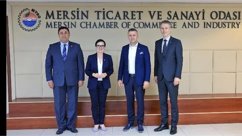 AVUSTURYA BÜYÜKELÇİSİ JUEN'DEN, MERSİN TSO'YA ZİYARET