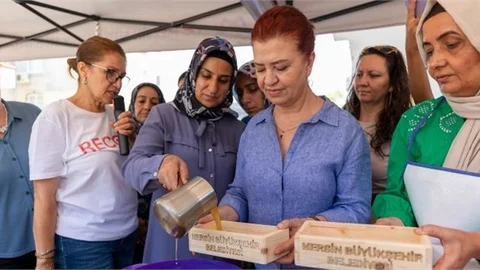 KADINLAR ÜRETMEYE, MERSİN GÜÇLENMEYE DEVAM EDİYOR