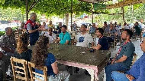 TARSUS'TA ÜZÜMDE ERKEN HASADI ÖNLEMEYE ORTAK DENETİM