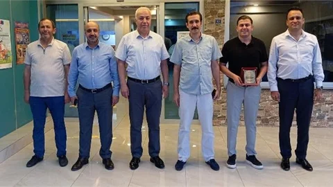 Jandarma Kıdemli Üsteğmen Yunus Güven’e Veda Yemeği