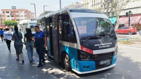BÜYÜKŞEHİR ZABITA EKİPLERİNDEN TARSUS’TA TOPLU TAŞIMA ARAÇLARINA YÖNELİK KLİMA DENETİMİ