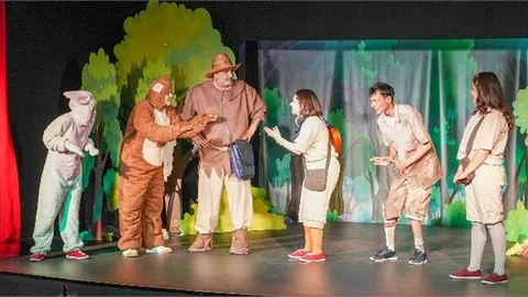 TARSUS ŞEHİR TİYATROSU’NUN ORMANDA ŞENLİK OYUNU 2 BİN 812 ÇOCUĞA ULAŞTI