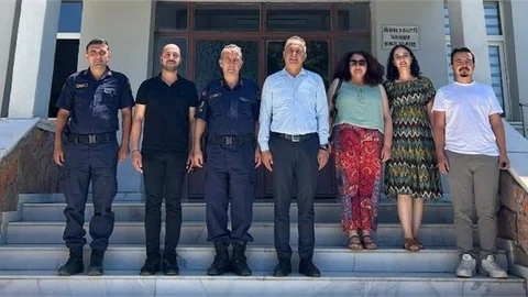 MÜDÜR BAHADIR'DAN JANDARMA TEŞKİLATININ 186. KURULUŞ YILDÖNÜMÜ KUTLAMA ZİYARETİ