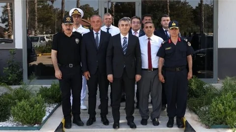 VALİ TOROS, CEYPORT ULUSLARARASI TAŞUCU LİMANINDA İNCELEMELERDE BULUNDU