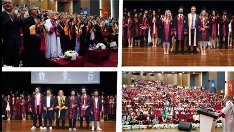 Mersin Üniversitesi Tıp Fakültesi'nde Mezuniyet Coşkusu