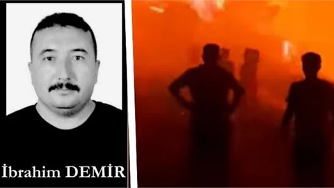 İZMİR, ÖDEMİŞ'TE ORMAN İŞÇİSİ İBRAHİM DEMİR ŞEHİT OLDU