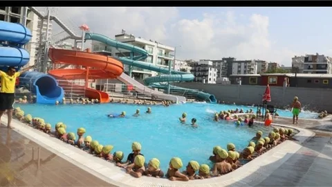 ERDEMLİ BELEDİYESİ YAZ SPOR OKULLARI BAŞLADI