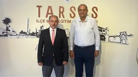 DENETİMLİ SERBESTLİK MÜDÜRÜ SEMİZ'DEN, MÜDÜR ANTEPLİOĞLU’NA VEDA ZİYARETİ