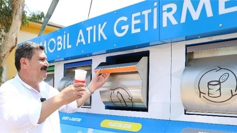 TOROSLAR’DA SIFIR ATIK SEFERBERLİĞİ: MOBİL ATIK GETİRME MERKEZİ MAHALLELERDE