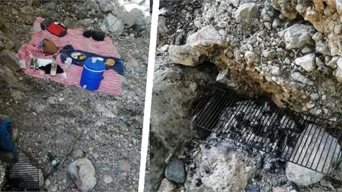 ÇAMLIYAYLA'DA ORMANLIK ALANDA PİKNİK YAPAN 5 KİŞİYE İDARİ YAPTIRIM UYGULANDI