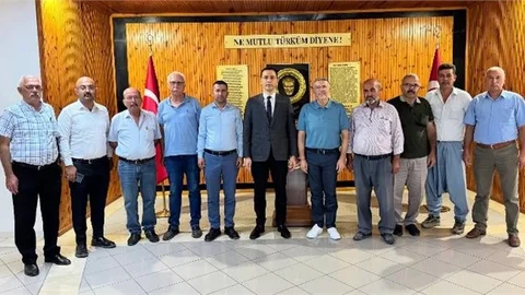 MİLLETVEKİLİ UYSAL, KAYMAKAM AVCI İLE GÖRÜŞTÜ