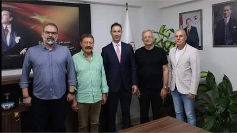 Yeni Mersin İdman Yurdu'ndan İl Müdürü Göksun Öz’e Ziyaret