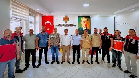 MÜDÜR KARADAĞ'DAN, MÜDÜR ŞAHİN'E ZİYARET