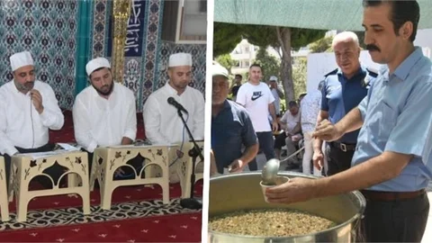 BOZYAZI'DA 15 TEMMUZ ŞEHİTLERİNE MEVLİT OKUTULDU