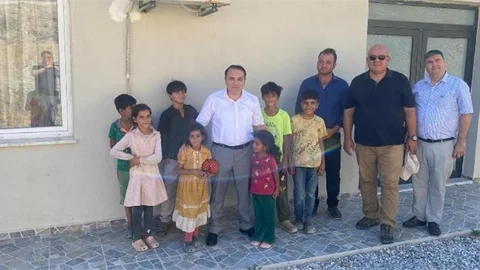 ANAMUR KAYMAKAMI DURU'DAN MEVSİMLİK TARIM İŞÇİLERİNE ZİYARET