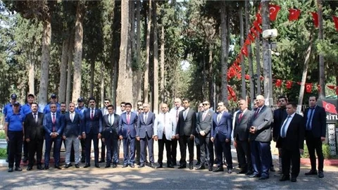 Mersin Denetimli Serbestlik Müdürlüğü’nden 15 Temmuz Anması