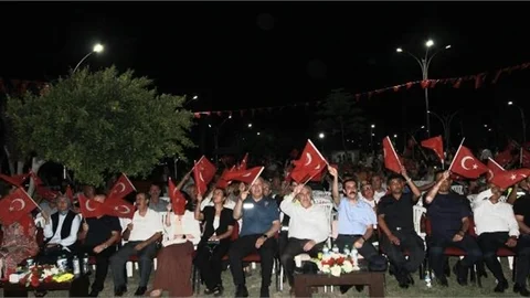 Bozyazı'da 15 Temmuz Demokrasi ve Milli Birlik Günü Anma Programı