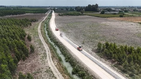 TARSUS YEŞİLTEPE BÖLGESİNDE SATHİ ASFALT ÇALIŞMASI
