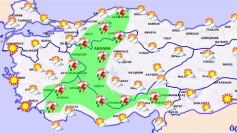 METEOROLOJİ'DEN SICAK HAVA UYARISI