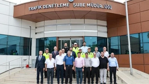 Mersin'de Yük ve Nakliye Firmalarının Trafik Güvenliği Toplantısı