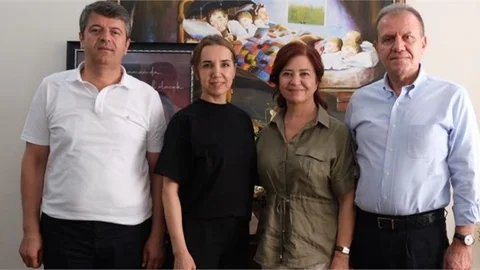 BAŞKAN SEÇER, ABDURRAHMAN TUTDERE’Yİ ZİYARET ETTİ