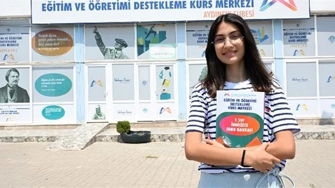 AYDINCIK LGS 1.’Sİ BÜYÜKŞEHİR’İN KURS MERKEZİ’NDEN ÇIKTI