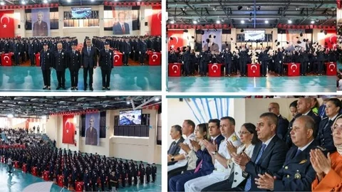 MERSİN'DE POLİS AKADEMİSİ 31. DÖNEM POMEM MEZUNİYET TÖRENİ YAPILDI