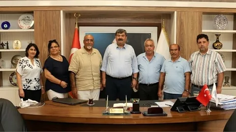 MESOB'TAN BAŞKAN YILDIZ'A PROJE ZİYARETİ