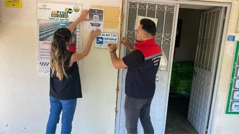 ÇAMLIYAYLA'DA "TARLADAN SOFRAYA GIDA GÜVENLİĞİ" DENETİMLERİ