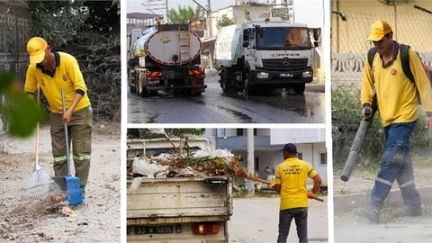 TARSUS BELEDİYESİ’NDEN YEŞİLTEPE MAHALLESİ’NDE TEMİZLİK VE BAKIM ÇALIŞMASI