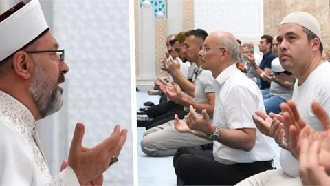 Diyanet İşleri Başkanı Erbaş, Orman Yangınlarına Karşı Yağmur Duası Yaptı