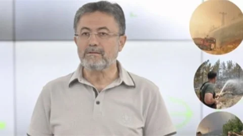 TARIM VE ORMAN BAKANI YUMAKLI, ORMAN YANGINLARINDAKİ SON DURUMU PAYLAŞTI