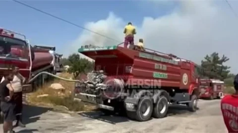 SİİFKE YANGINI KONTROL ALTINA ALINDI