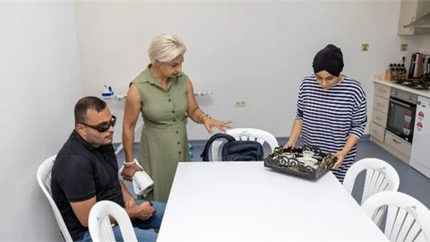 BÜYÜKŞEHİR’DEN GÖRME ENGELLİ BİREYLERE KAPSAMLI EĞİTİM…