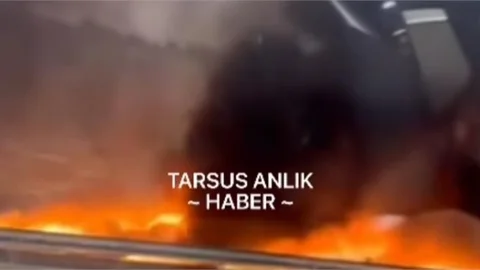 MERSİN İTFAİYESİ HIZLI MÜDAHALE İLE YANGININ ORMANA SIÇRAMASINI ÖNLEDİ