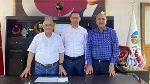 MİLLETVEKİLİ KOCAMAZ'DAN, BAŞKAN SOFU'YA ZİYARET