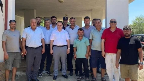 Kaymakam Duru,, Güneybahşiş, Malaklar ve Bozdoğan Mahallelerini Ziyaret Etti